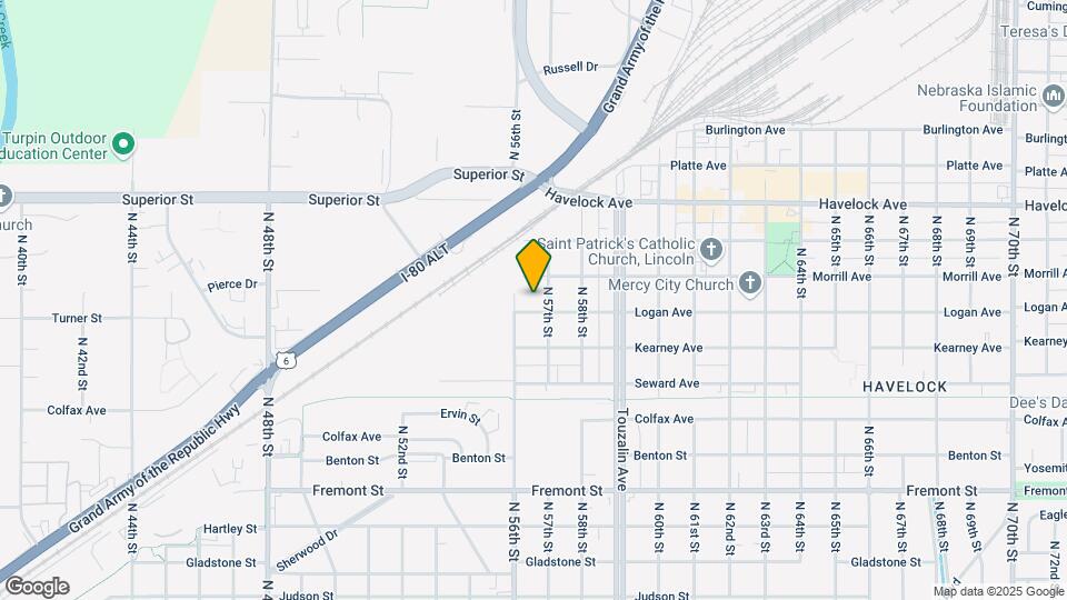 5628 Logan Ave Mapa y Detalles de la Ubicación