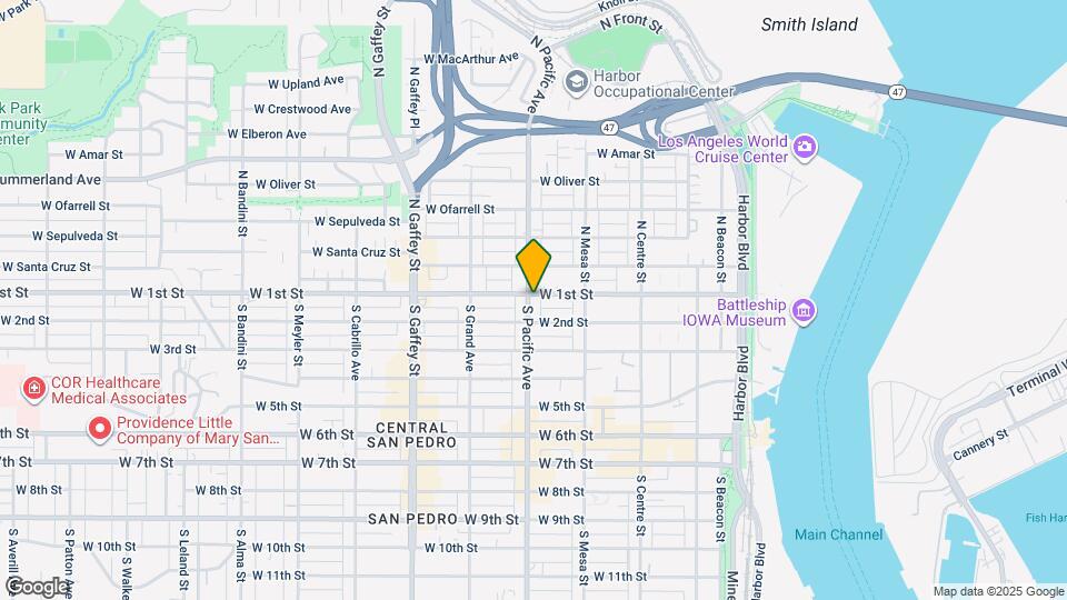 106 S Pacific Ave, Unit 3 Mapa y Detalles de la Ubicación