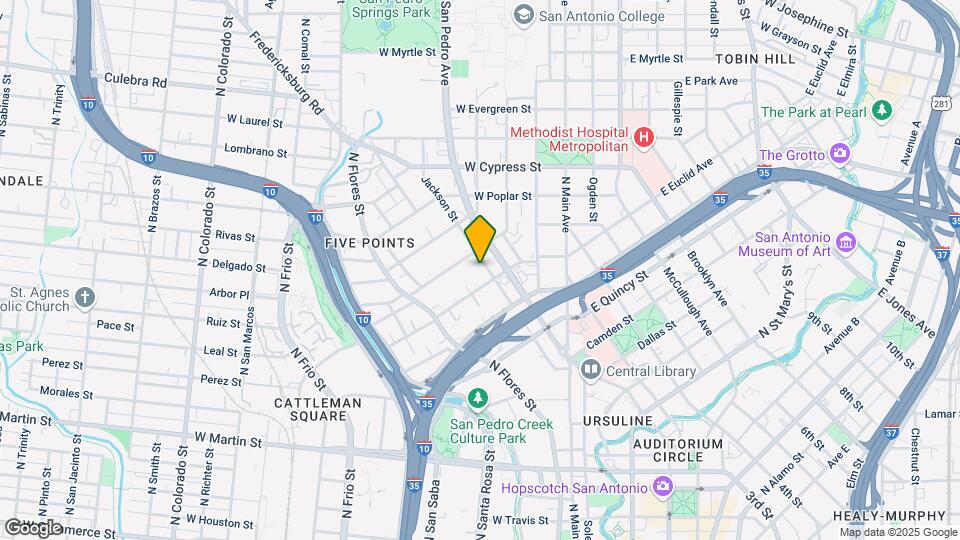 415 Jackson St Map and Location Details