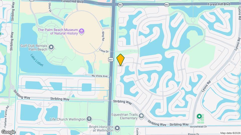 9829 Scribner Ln Map and Location Details