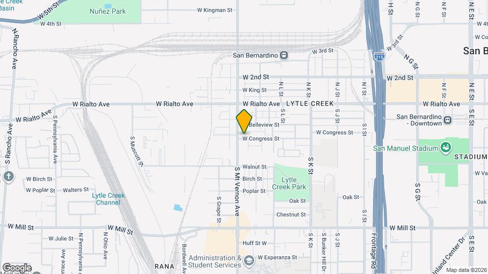1280 W Congress St Map and Location Details