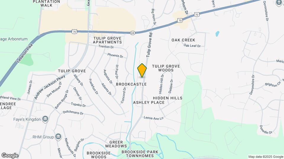 582 Tulip Grove Rd Map and Location Details