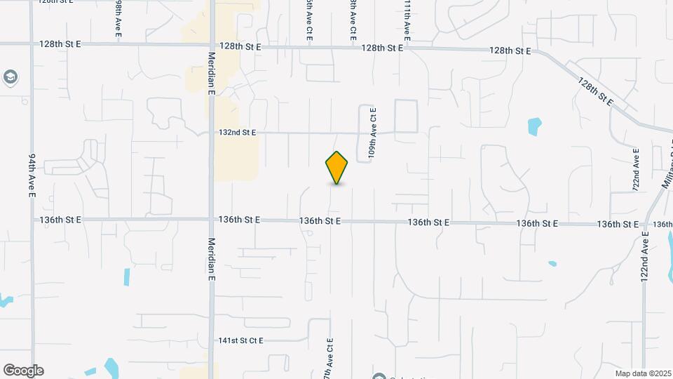 13419 107th Avenue Ct E Map and Location Details