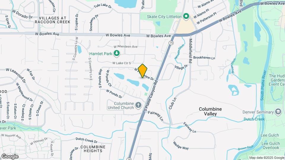 4234 W Pondview Dr Map and Location Details