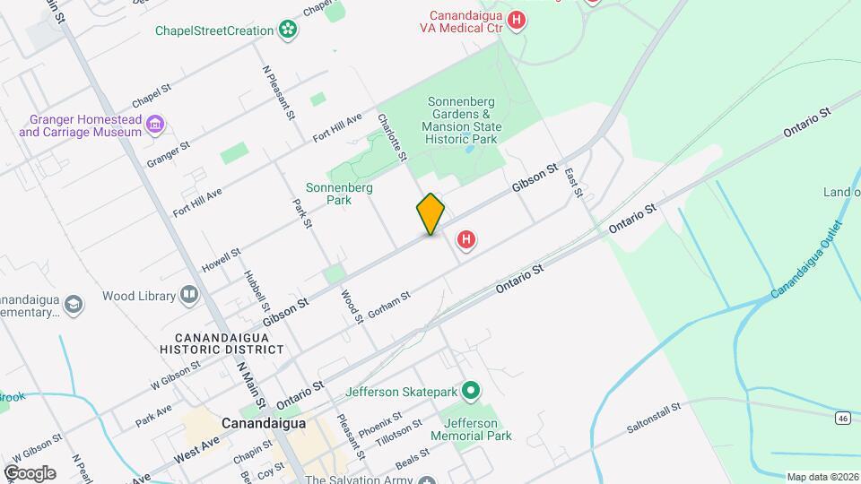 223 Gibson St Map and Location Details