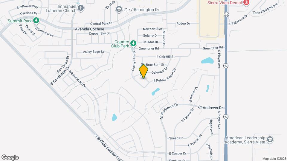 2604 Inverrary Dr Map and Location Details