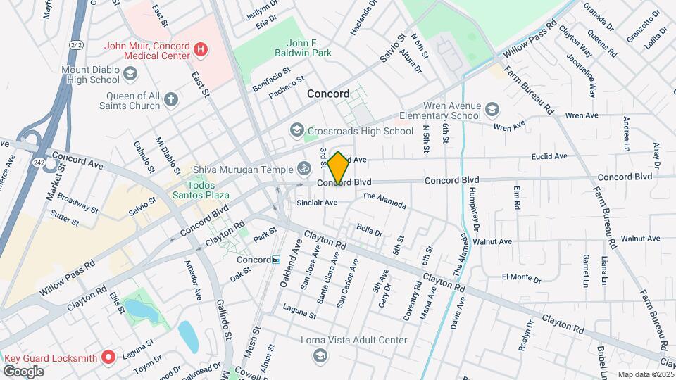 2872 Concord Blvd Map and Location Details
