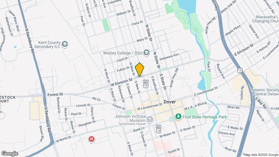 214 W Division St Map and Location Details