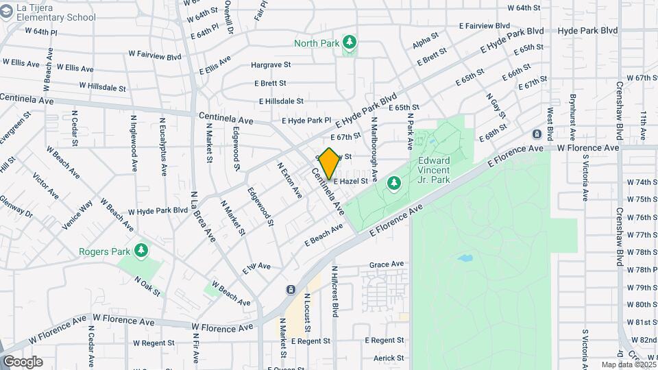 432 N Centinela Ave Mapa y Detalles de la Ubicación