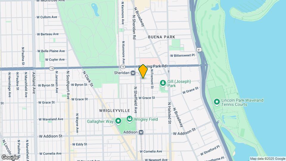 930 W Sheridan Rd Mapa y Detalles de la Ubicación