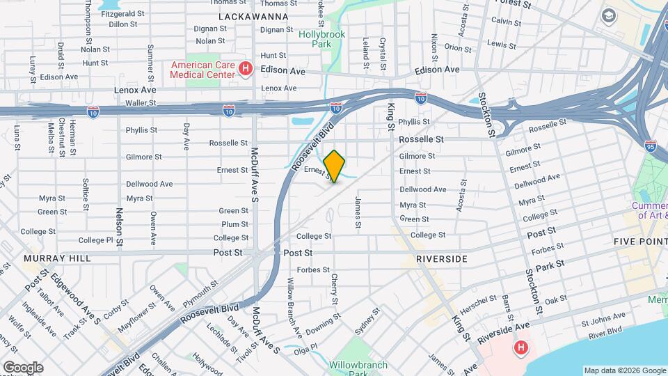 2808 Myra St Map and Location Details