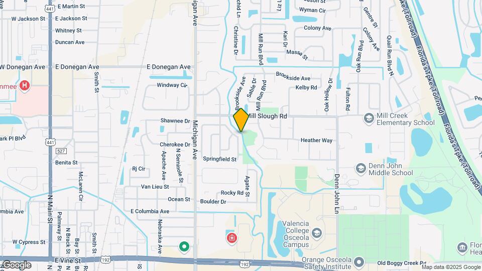1395 Meadowbrook St Map and Location Details
