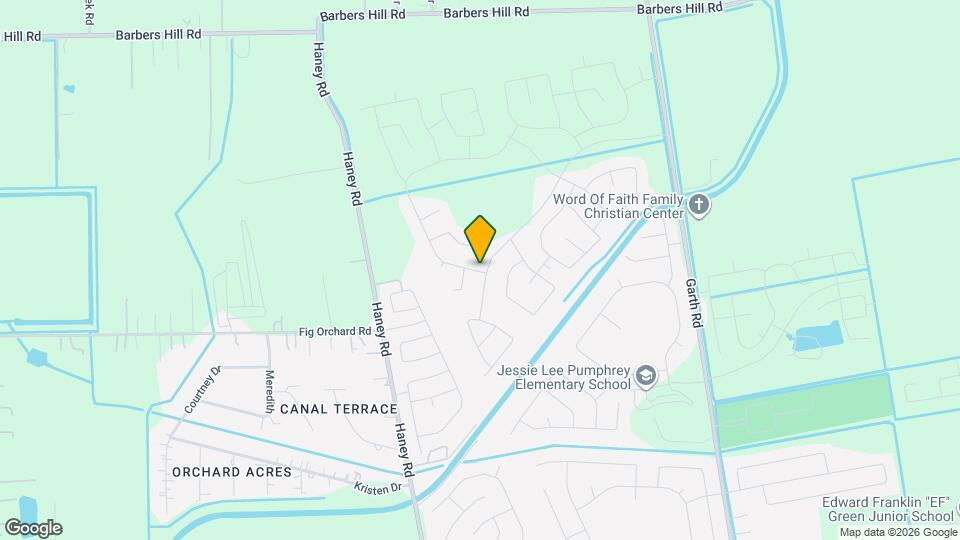 9502 Brookside Point Dr Map and Location Details