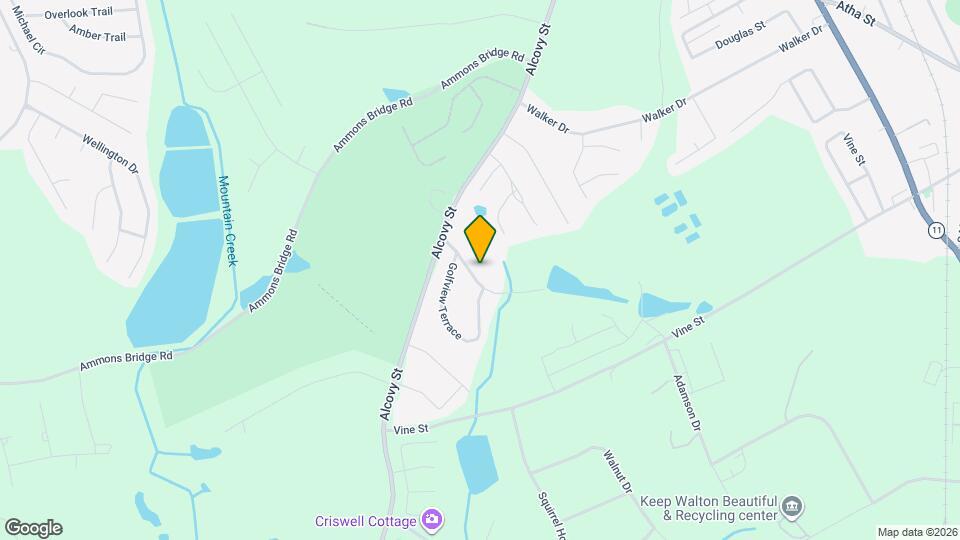 640 Oakland Ridge Rd Map and Location Details