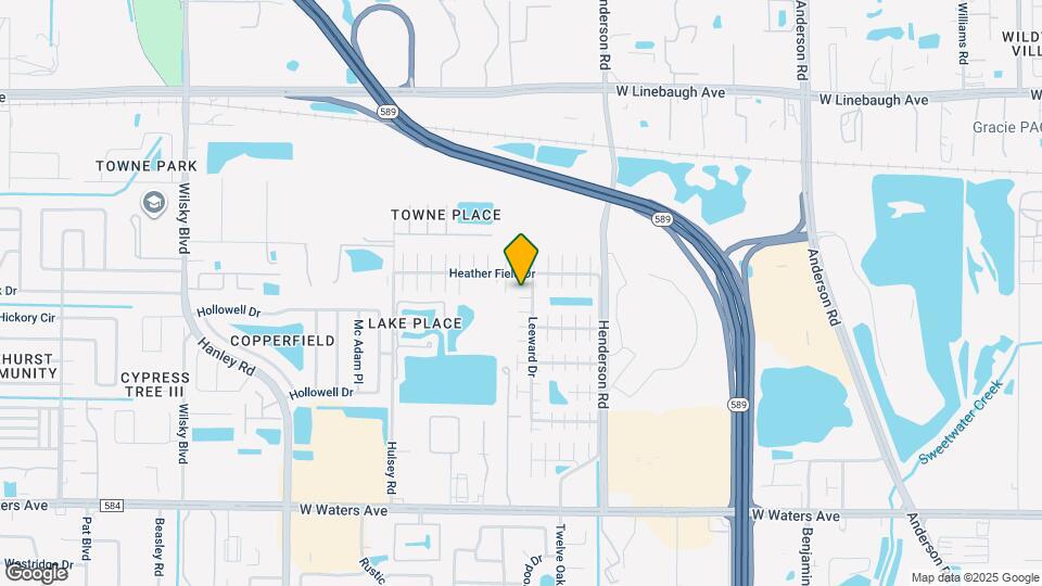 6803 Fernfield Ct Map and Location Details
