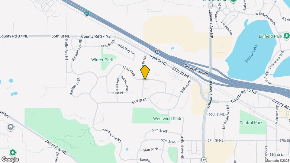6172 Kahler Dr NE Map and Location Details