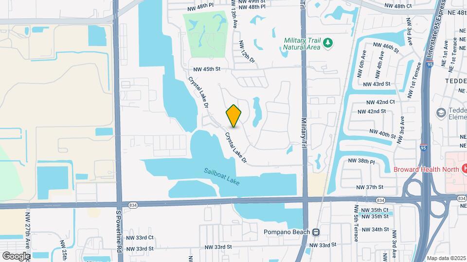 4000 Crystal Lake Dr Mapa y Detalles de la Ubicación