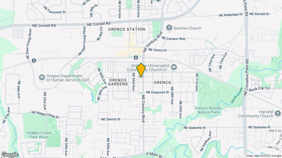 710 NE 64th Pl Map and Location Details