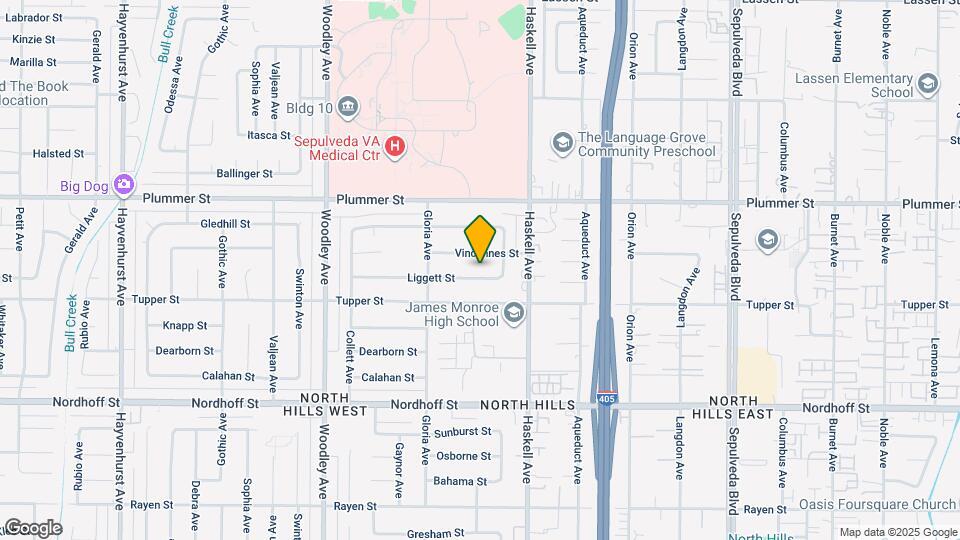 15857 Liggett St Map and Location Details