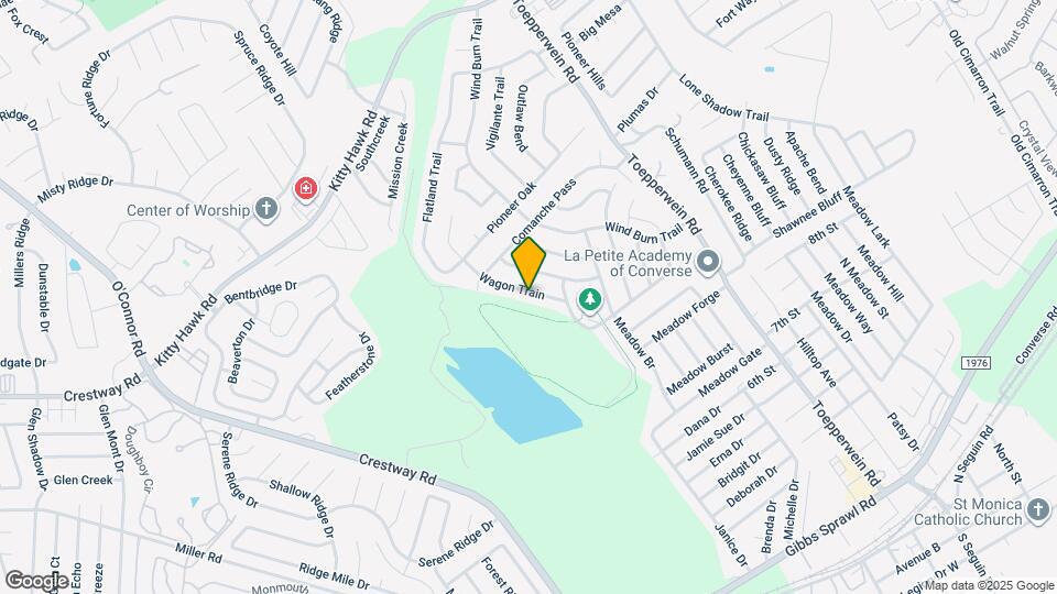 9739 Wagon Train Map and Location Details