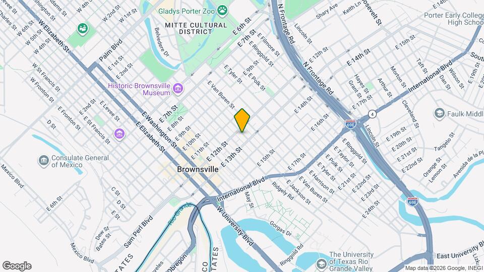 1234 E Jackson St Mapa y Detalles de la Ubicación