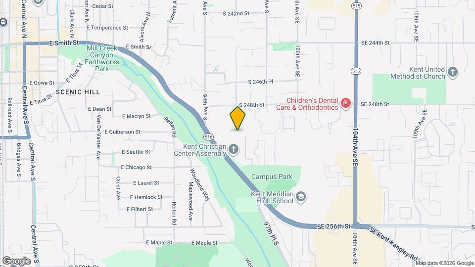 24858 96th Ave S Map and Location Details