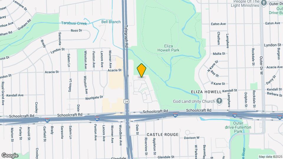 14278 Riverview St Map and Location Details