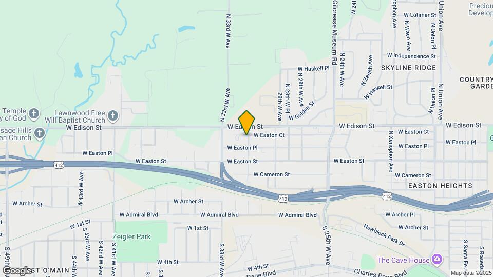 3102 W Easton Ct Map and Location Details
