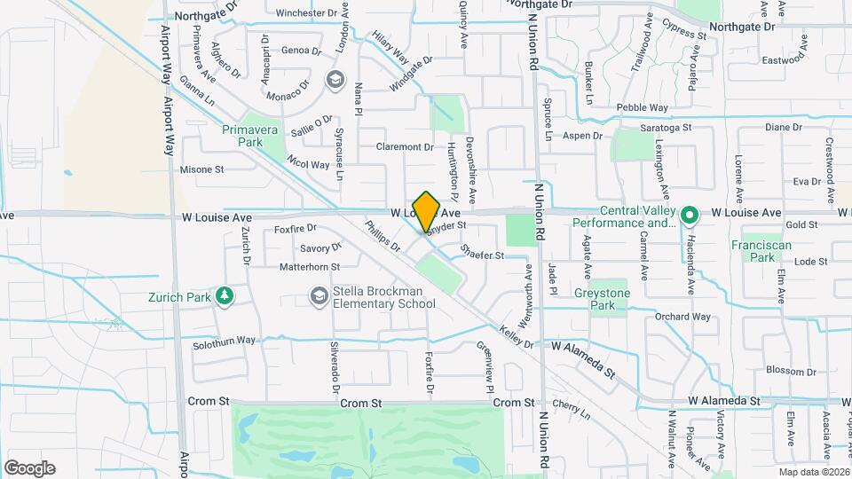 1462 Snyder St Map and Location Details