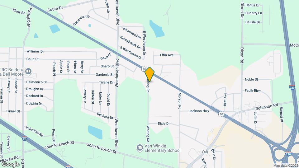 1352 Whiting Rd Map and Location Details