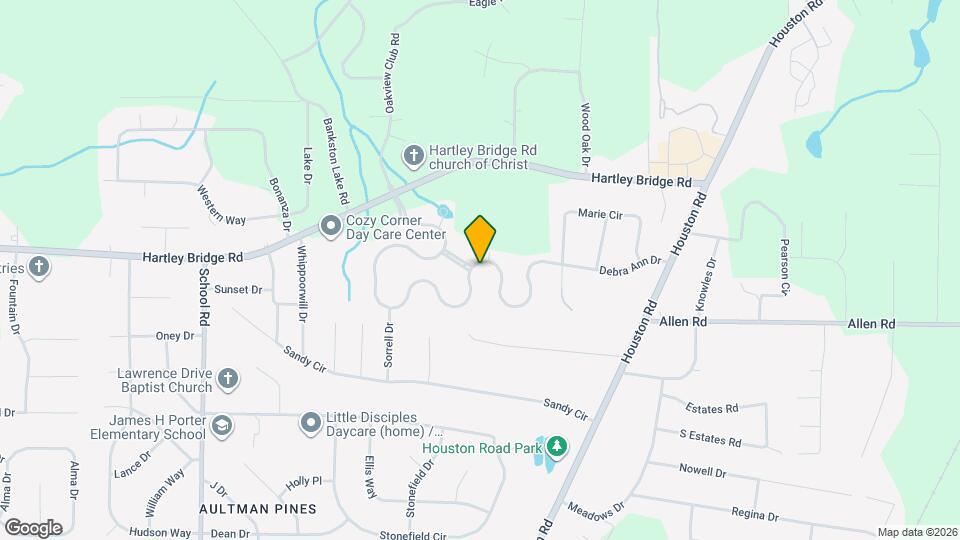 3294 Bridgewood Dr Map and Location Details