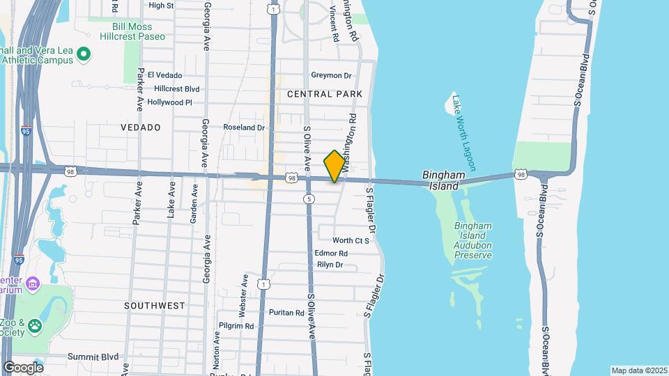 215 Malverne Rd Map and Location Details