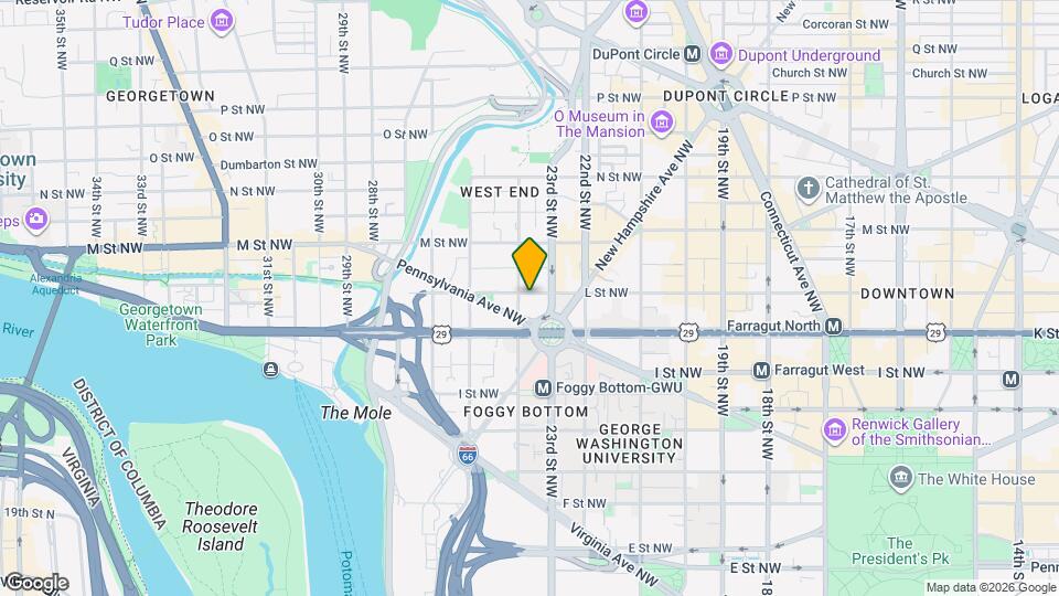 2318 L St NW Mapa y Detalles de la Ubicación