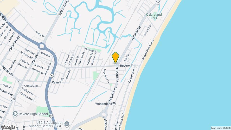 506 Revere St Map and Location Details