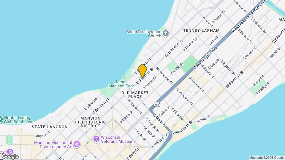 649 E Johnson St Mapa y Detalles de la Ubicación