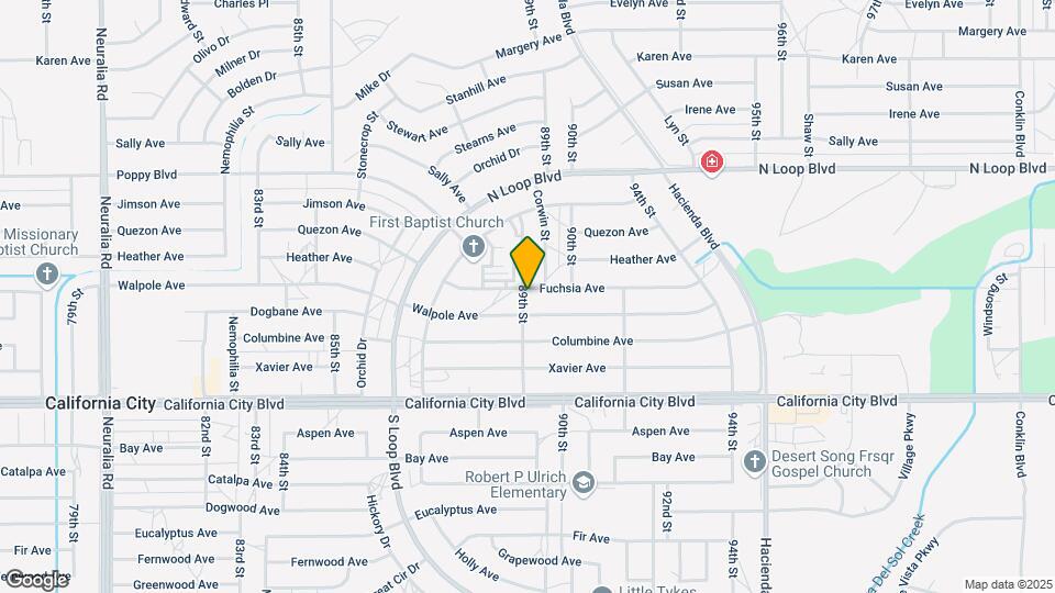8900 Fuchsia Ave Map and Location Details