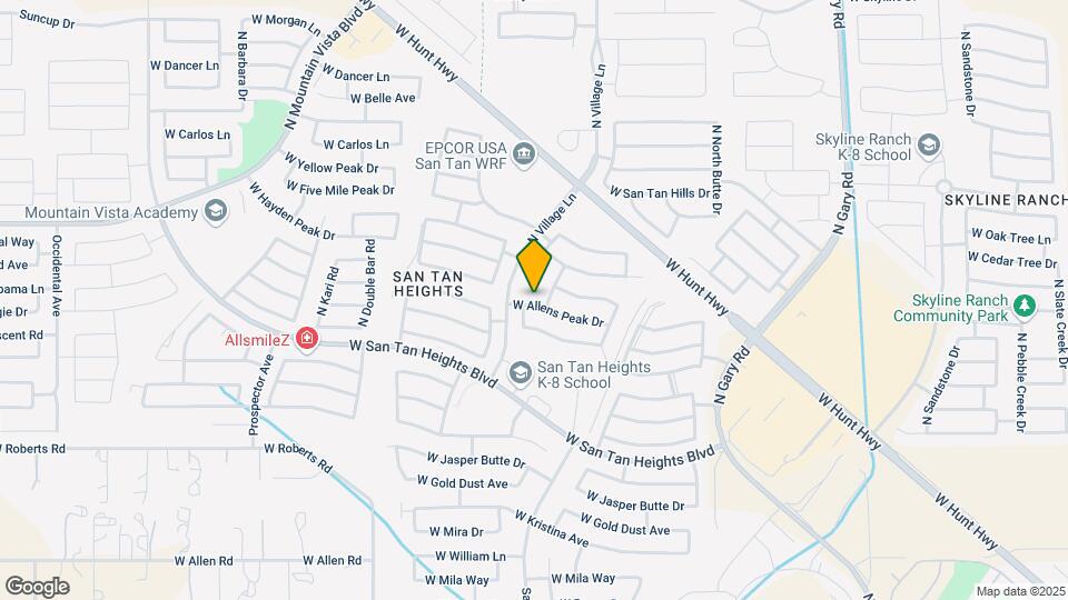 2530 W Allens Peak Dr Map and Location Details
