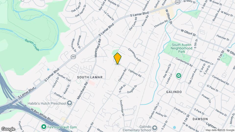 3107 Aldwyche Dr Map and Location Details