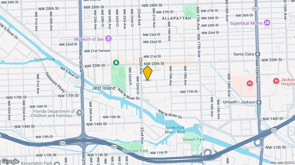 2170 NW 18th Ter Map and Location Details