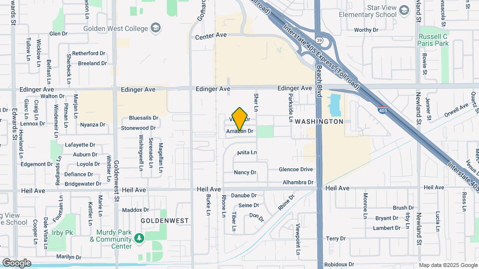 7602 Amazon Dr Map and Location Details
