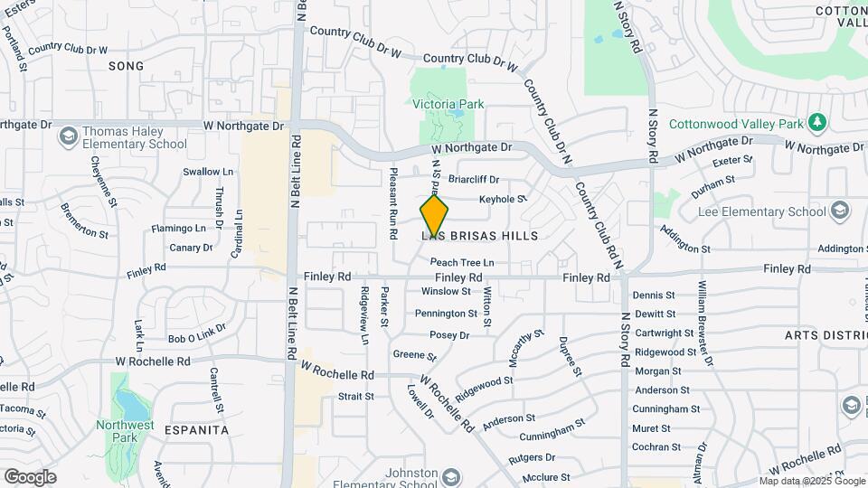 2716 Timberlake Dr Map and Location Details