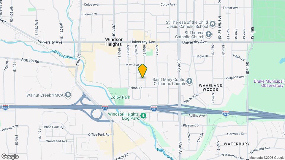 1014 66th St Map and Location Details