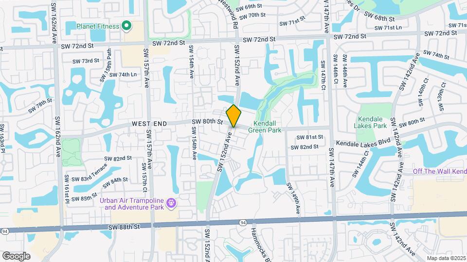 8014 SW 151st Ct Map and Location Details