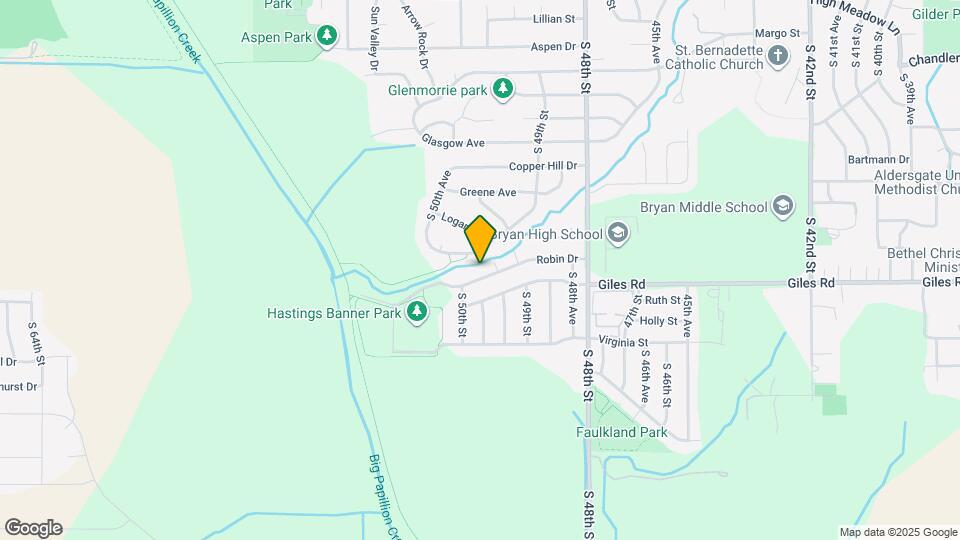 4934 Robin Dr Map and Location Details