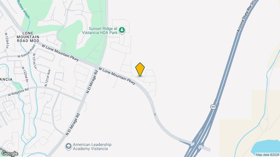 29625 N 114th Ln Mapa y Detalles de la Ubicación