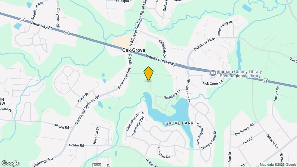 3816 Northlake Dr Map and Location Details