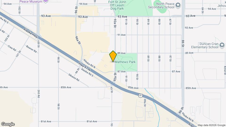 8720-892a 92a St Map and Location Details