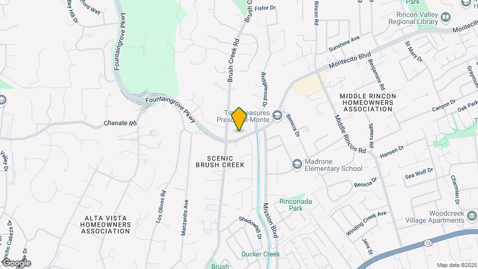 5923 Montecito Ave Map and Location Details