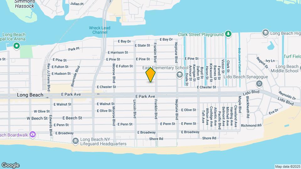455 E Chester St, Unit 1 Map and Location Details
