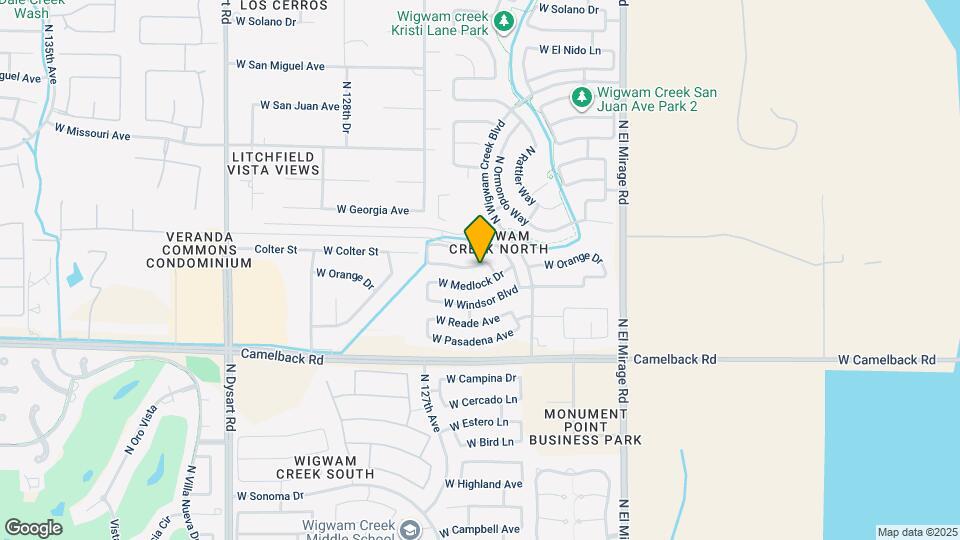 12541 W Orange Dr Map and Location Details